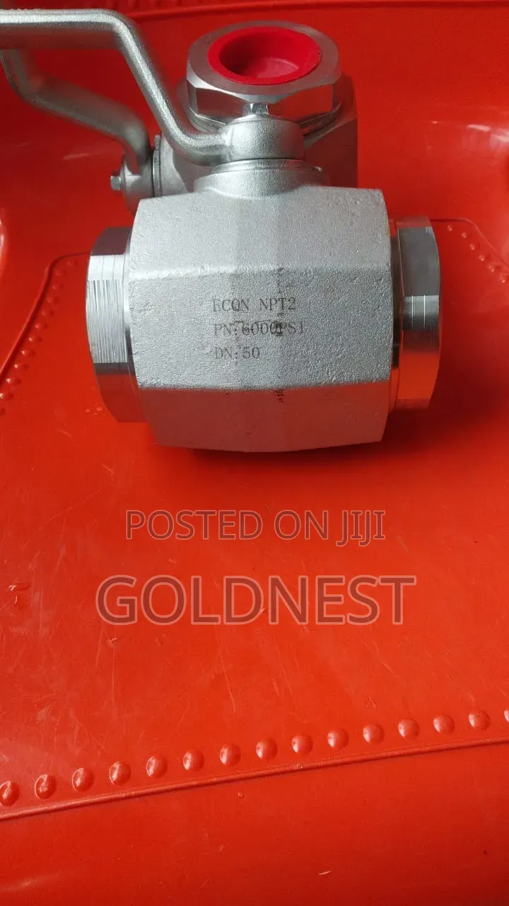 KHB3K 3-Way High Pressure Stainless Steel Hydraulic Ball Valve