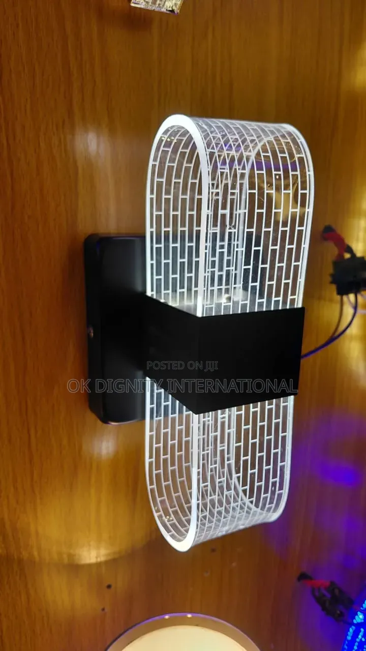 Modern Decorative Wall Lamp – Black Design