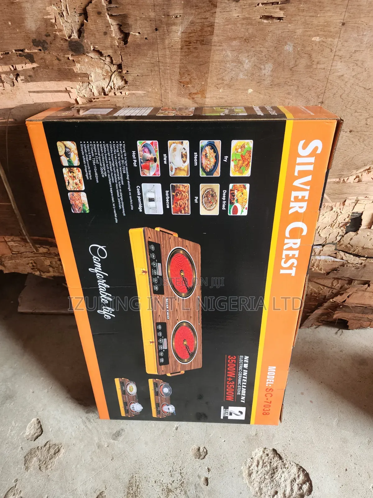SILVER CREST Infrared Electric Cooker- Energy Saving Double Burner