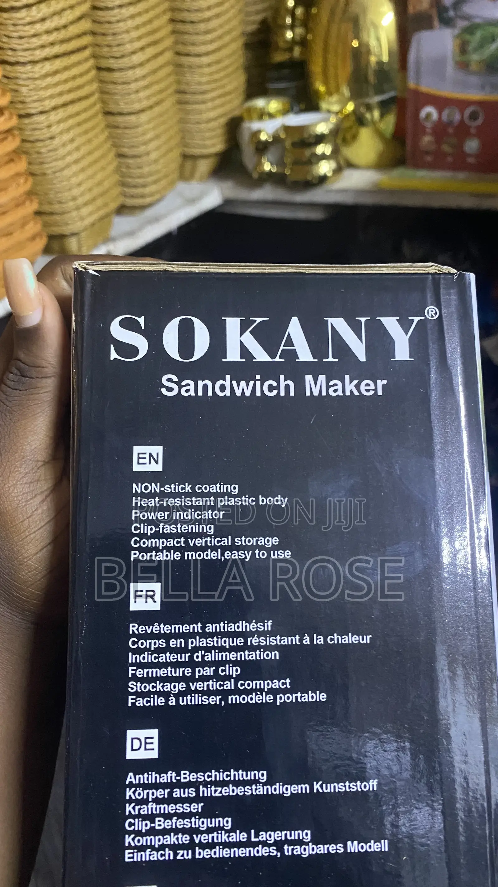 SOKANY 4face Sandwich Maker