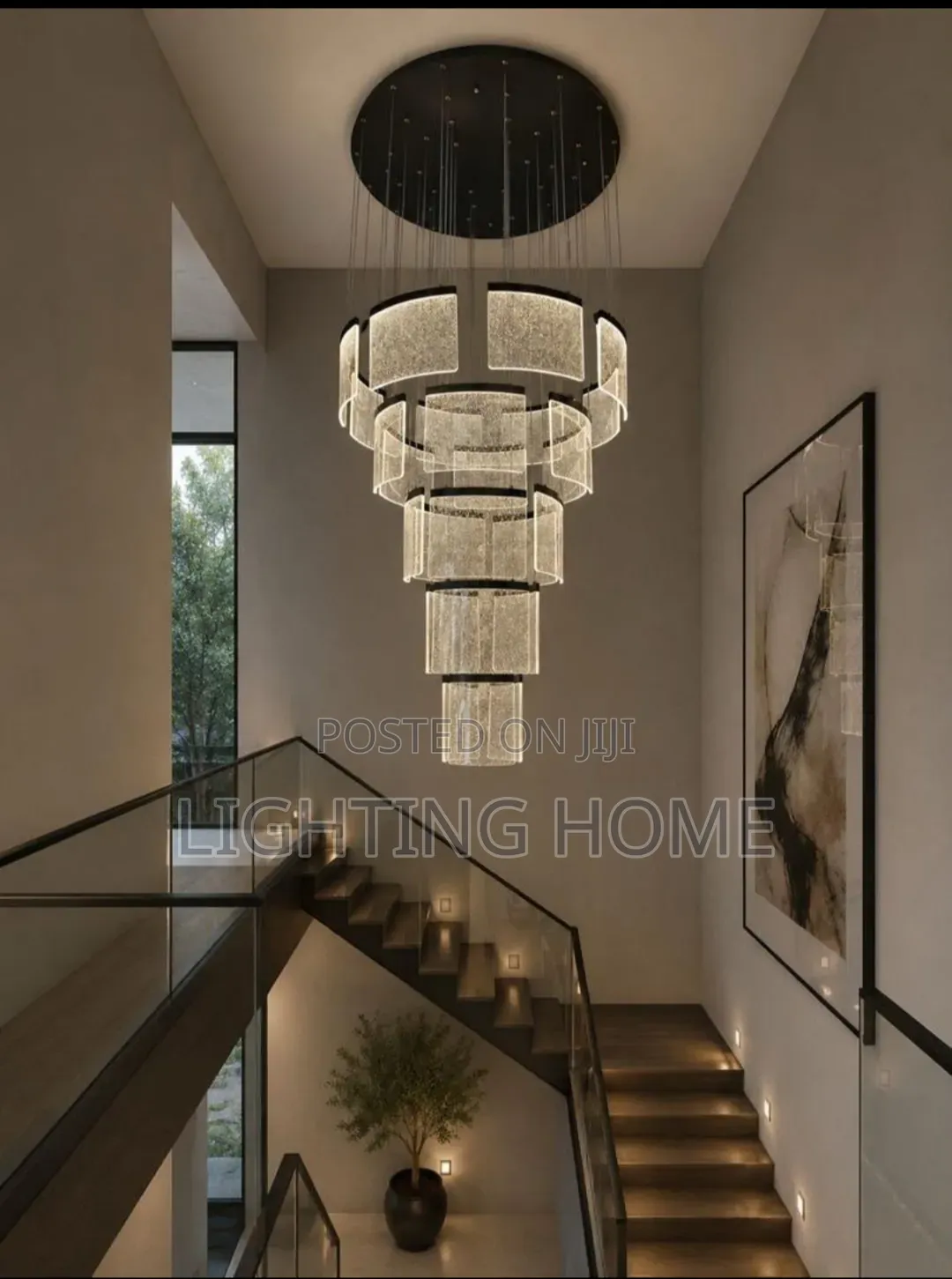 Led Dropping Chandelier Light