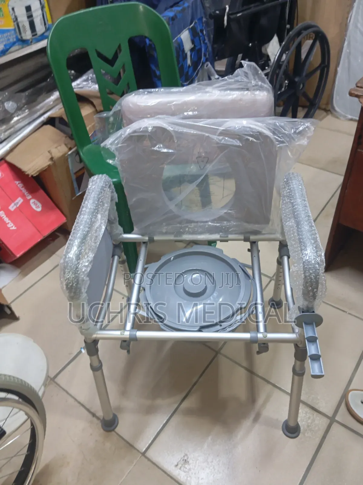 Foam Padded Commode