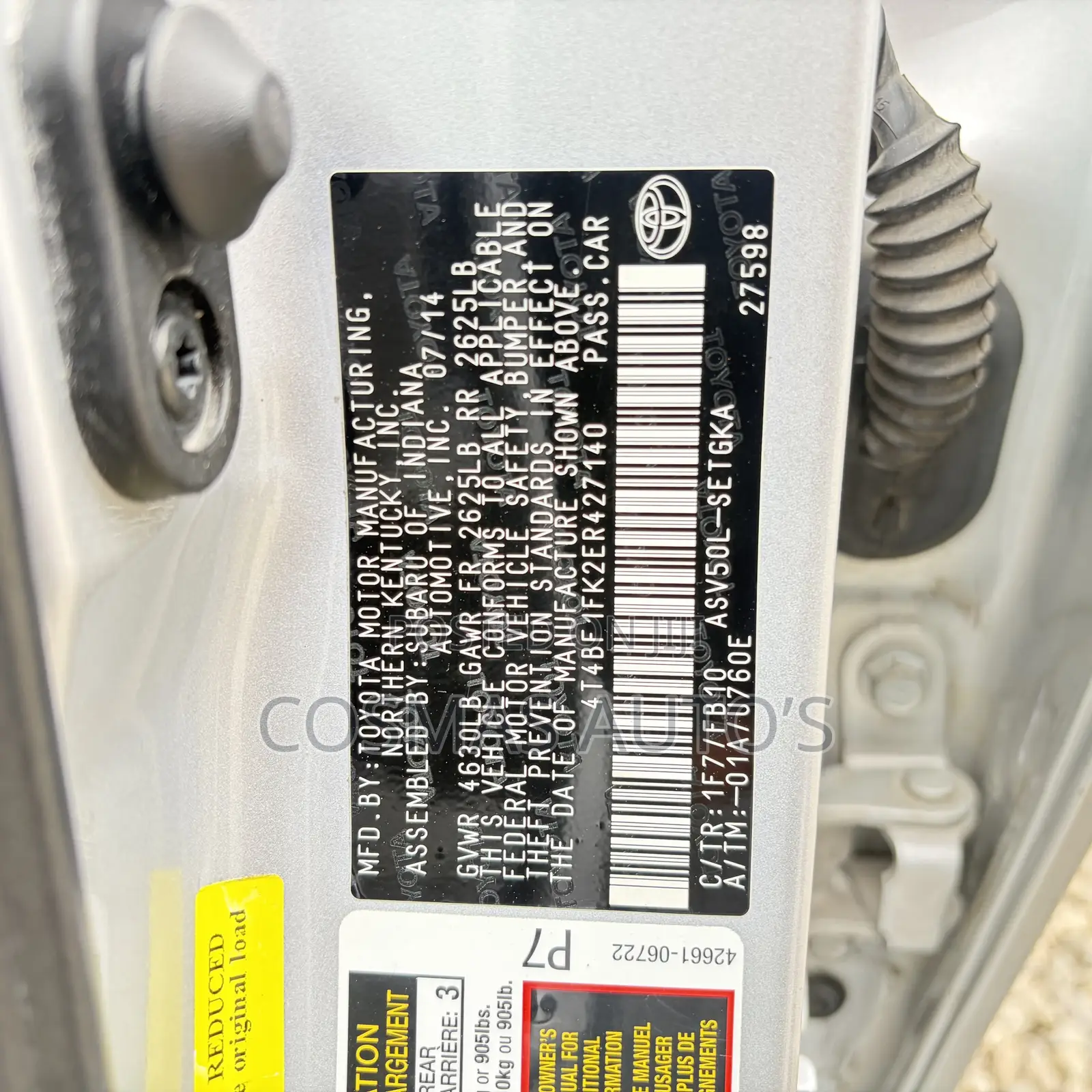 Toyota Camry XLE 4dr Sedan (2.5L 4cyl 6A) 2013 Silver