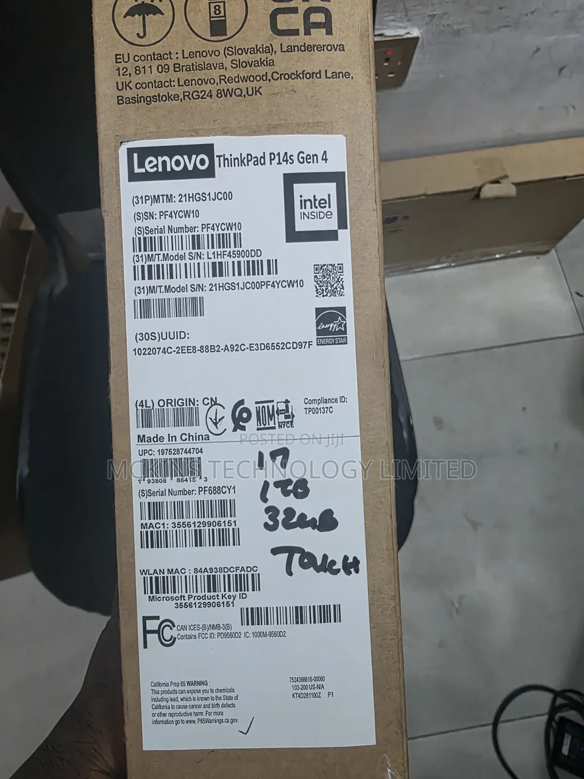 New Laptop Lenovo 64GB Intel Core i7 SSD 512GB