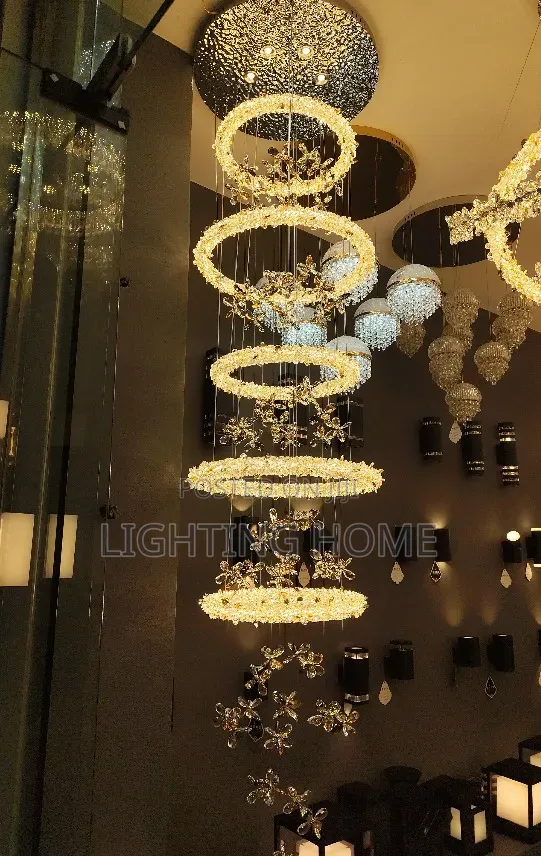 Led Crystal Pendant Light