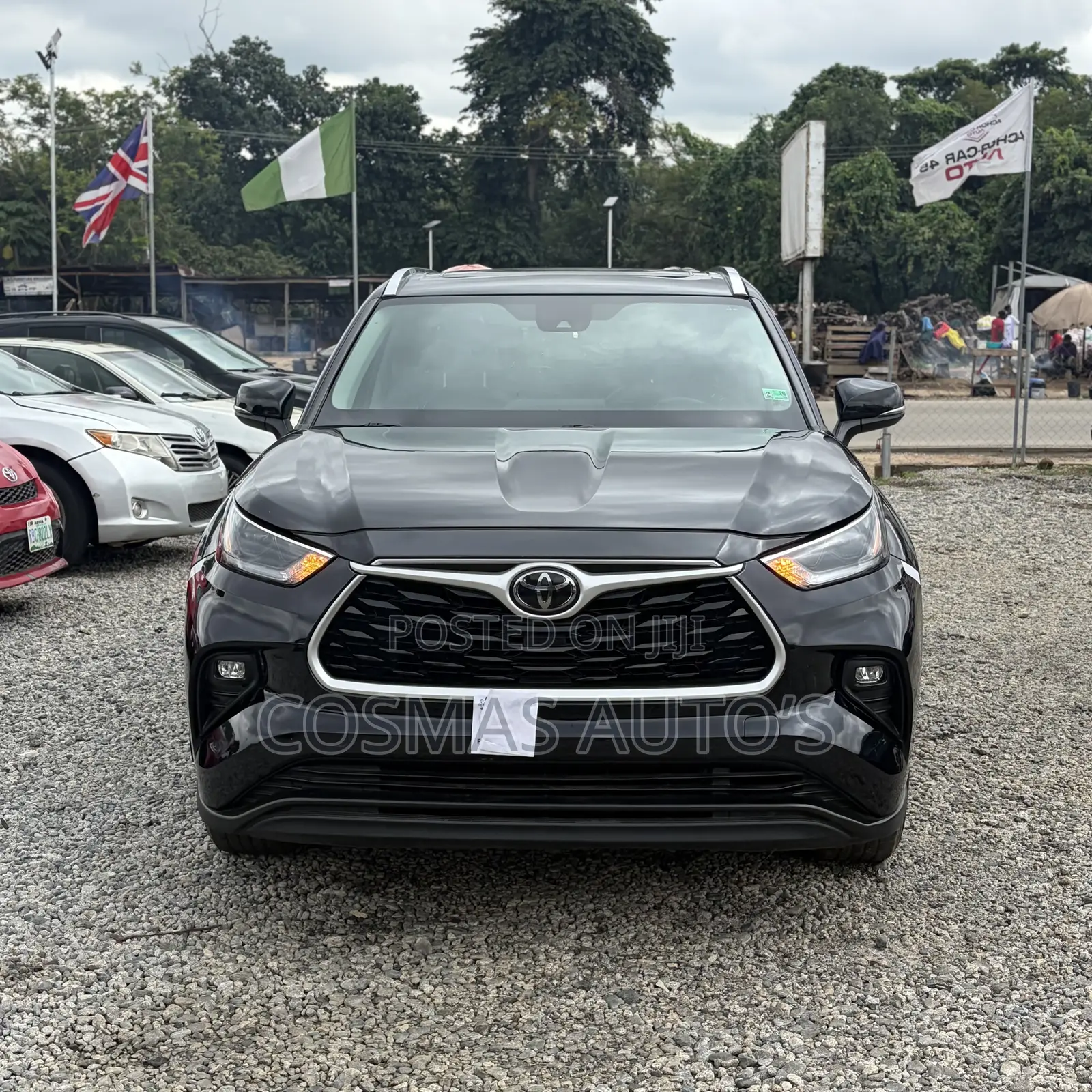Toyota Highlander XLE 2021 Black