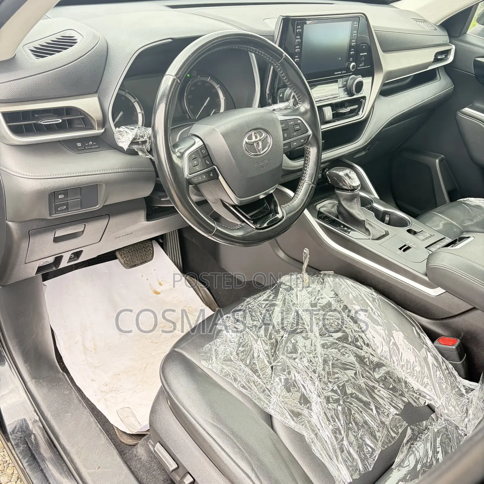 Toyota Highlander XLE 2021 Black