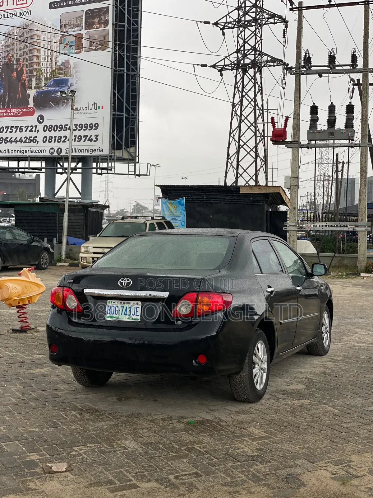 Toyota Corolla 2009 Black