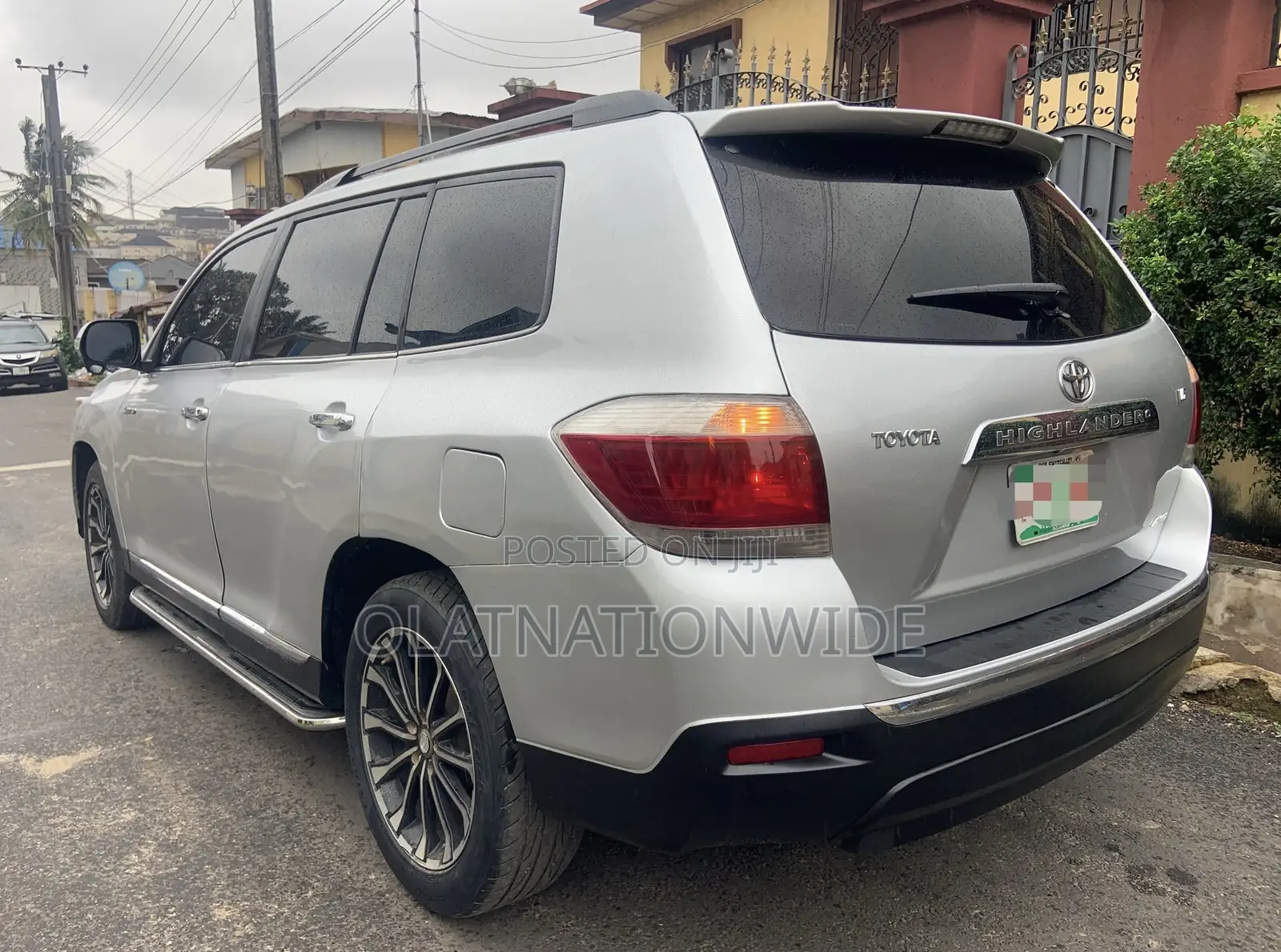 Toyota Highlander Limited 2012 Silver