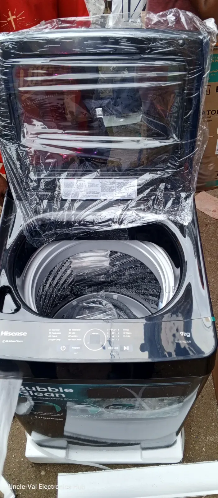 Hisense 9kg Automatic Top Loader Washing Machine