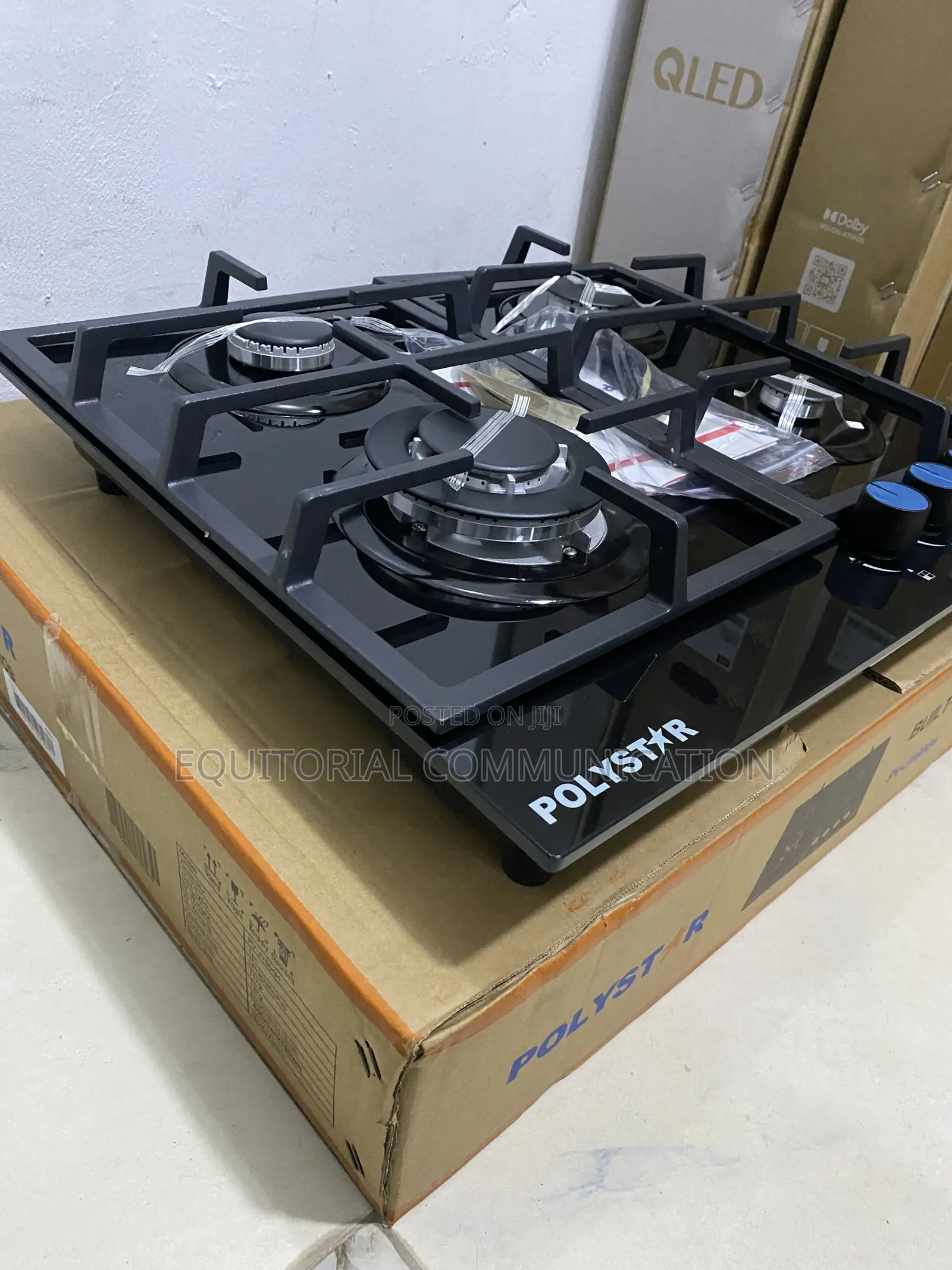 Polystar PV-JY60G4 4 Burner Built-in Gas Hob for Kitchen Installation
