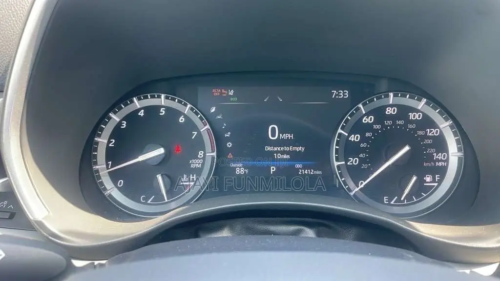 Toyota Highlander 2021 Red