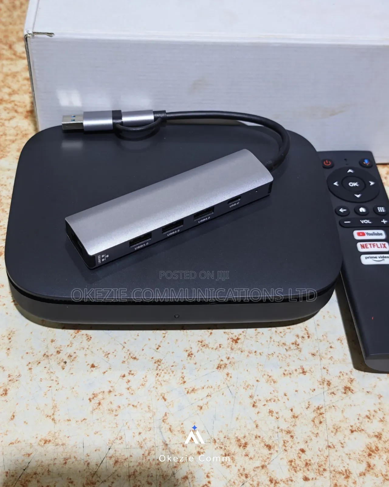 Smart-TV Box for Fiber / ODU Users (Uses Internet via Lan Cable)