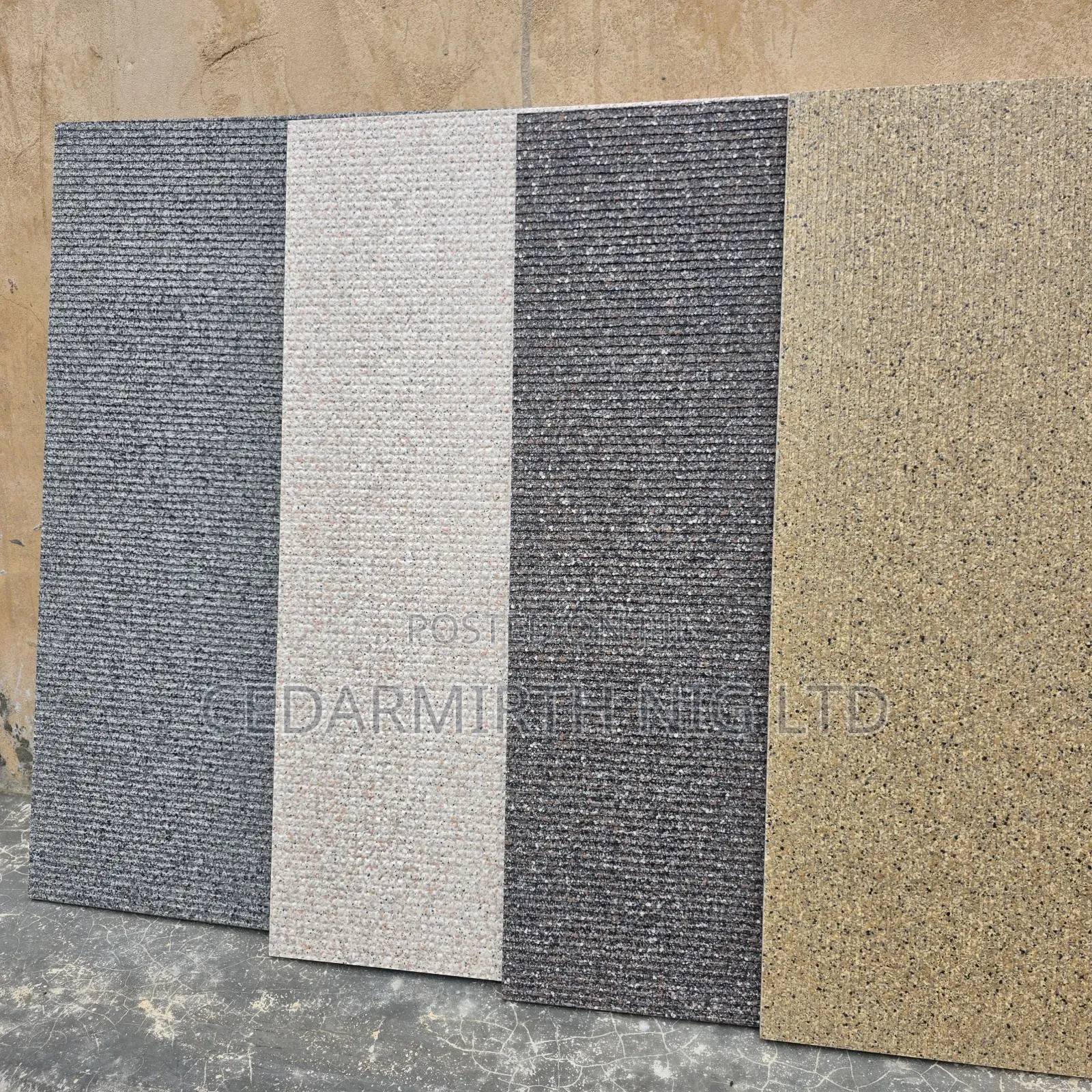 Compound Floor Tiles in 60x60x12mm Thick Vetrified Tiles.