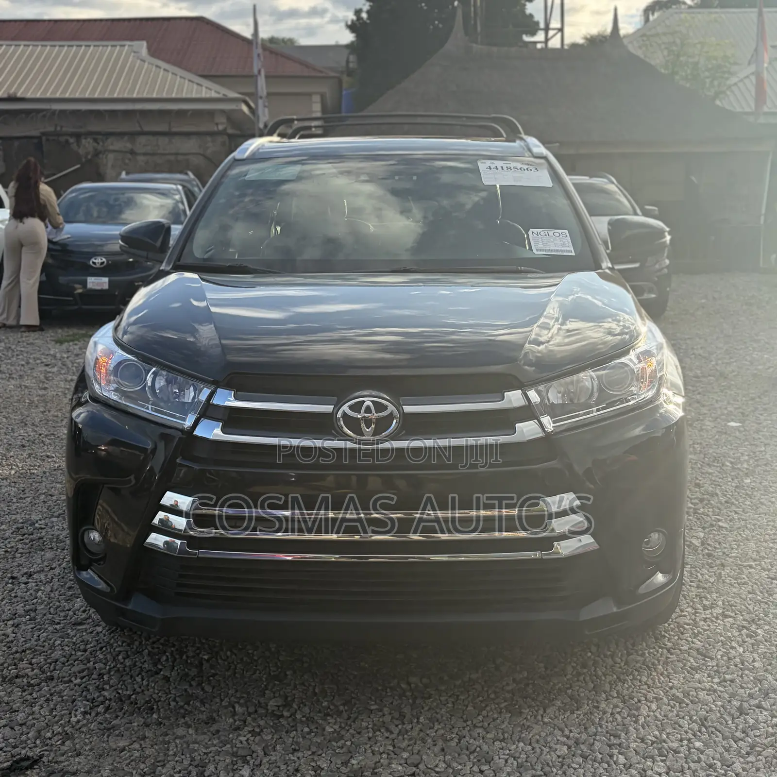 Toyota Highlander Limited 4x4 V6 (3.5L 6cyl 8A) 2017 Black
