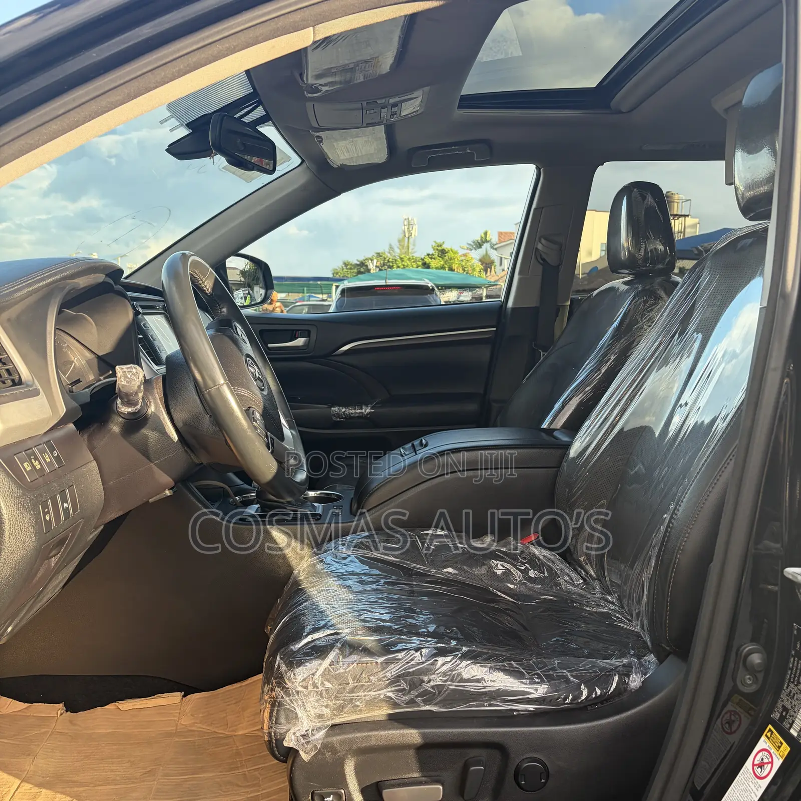 Toyota Highlander Limited 4x4 V6 (3.5L 6cyl 8A) 2017 Black
