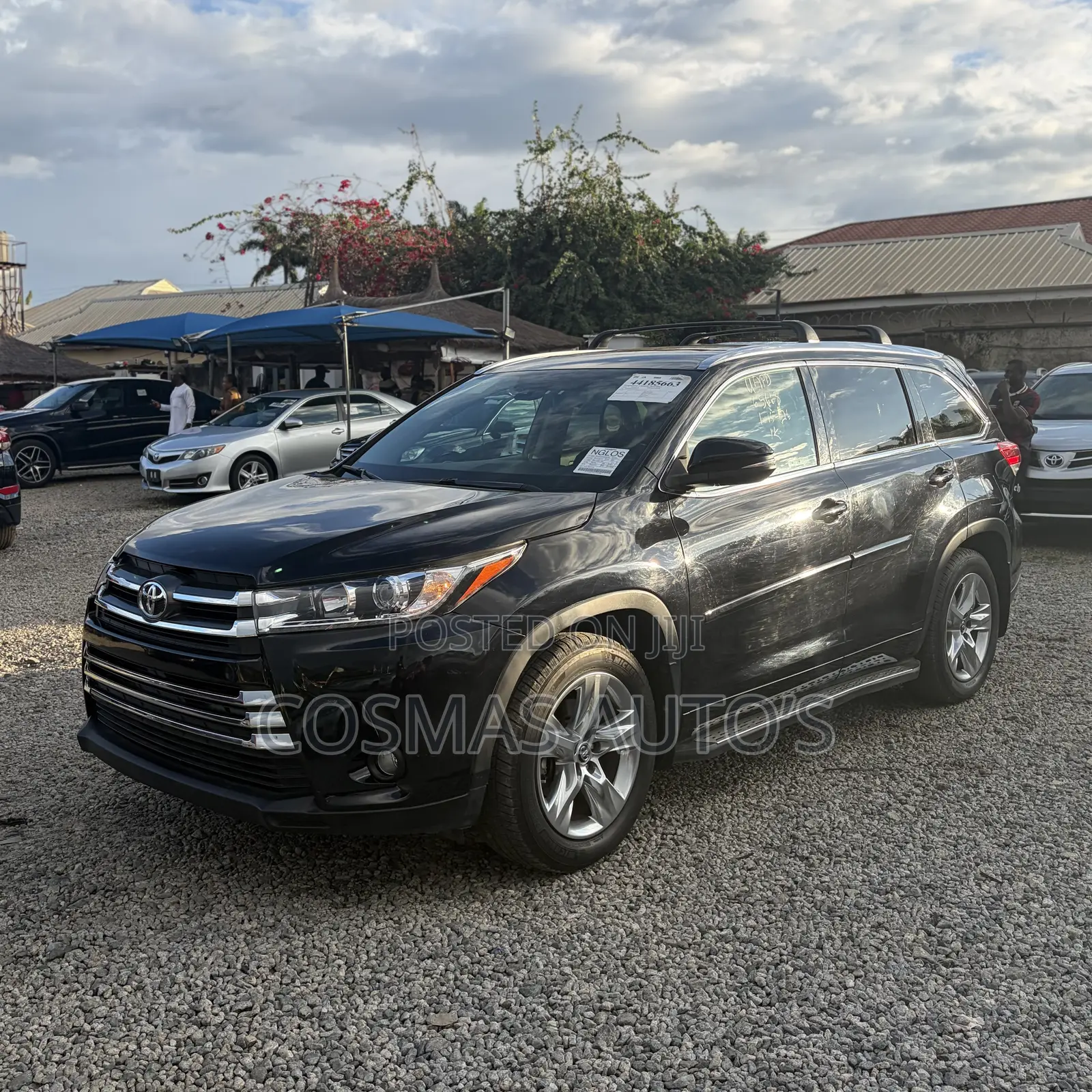 Toyota Highlander Limited 4x4 V6 (3.5L 6cyl 8A) 2017 Black