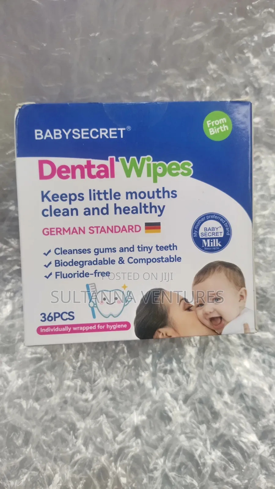 Baby Secret Dental Wipes ( German Standard,36PCS)