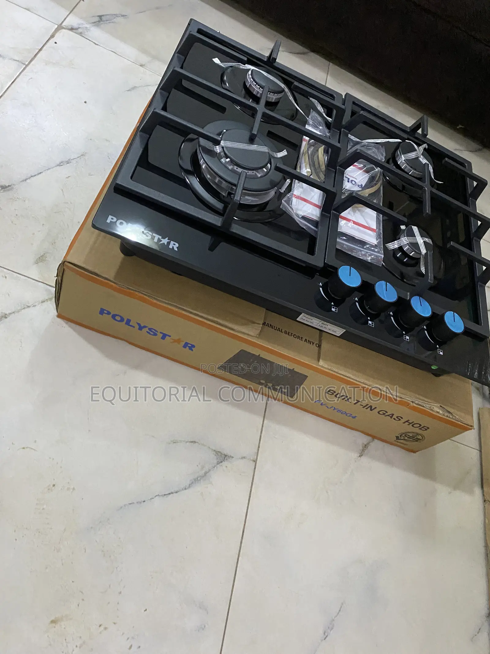 Polystar PV-JY60G4 Built-in Gas Hob 4 Burners for Meal Preparation