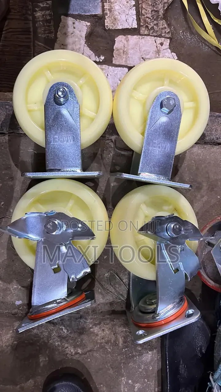 6 Inches Heavy Duty Castor Wheel Teflon With Brake
