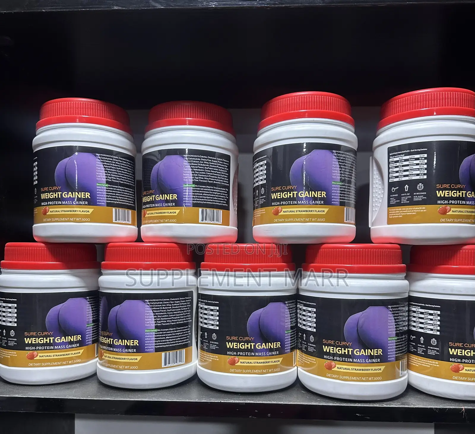 Sure Curvy Weight Gainer - High Protein Mass Gainer 500G