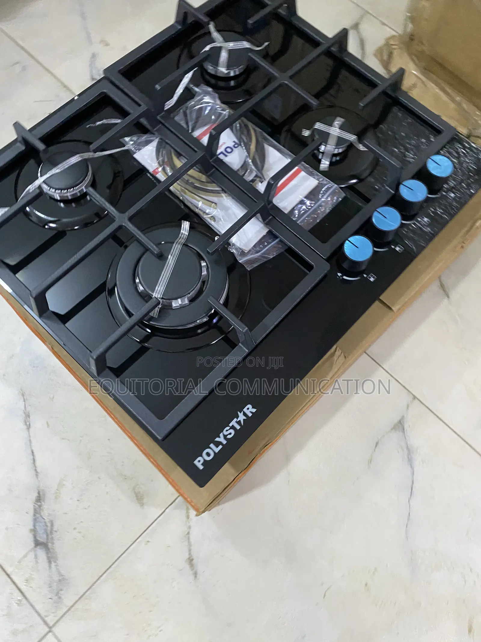 Polystar PV-JY60G4 Built-in Hob Featuring 4 Gas Burners