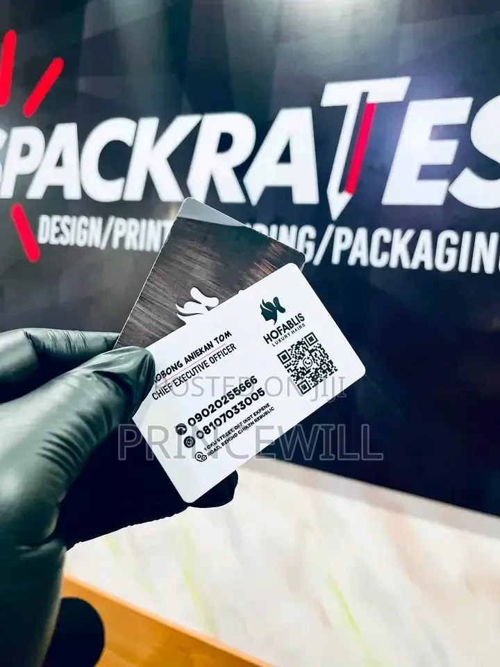 Business Card/Complimentary Card Design and Print