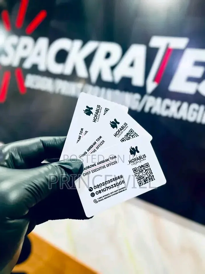 Business Card/Complimentary Card Design and Print