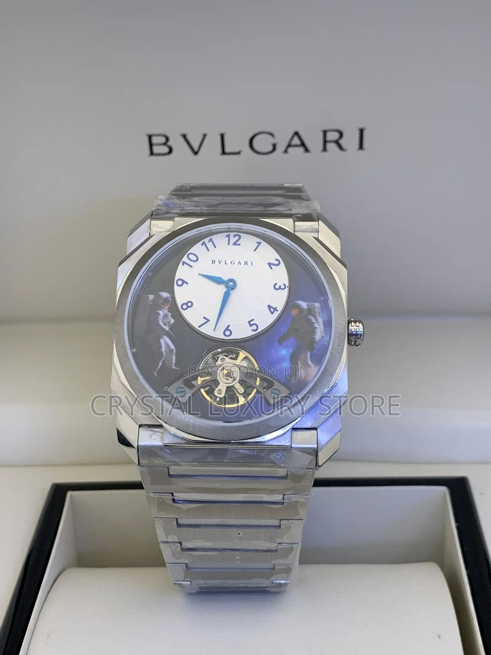 Bvlgari Quality Luxury Men Automatic Engine Wristwatch