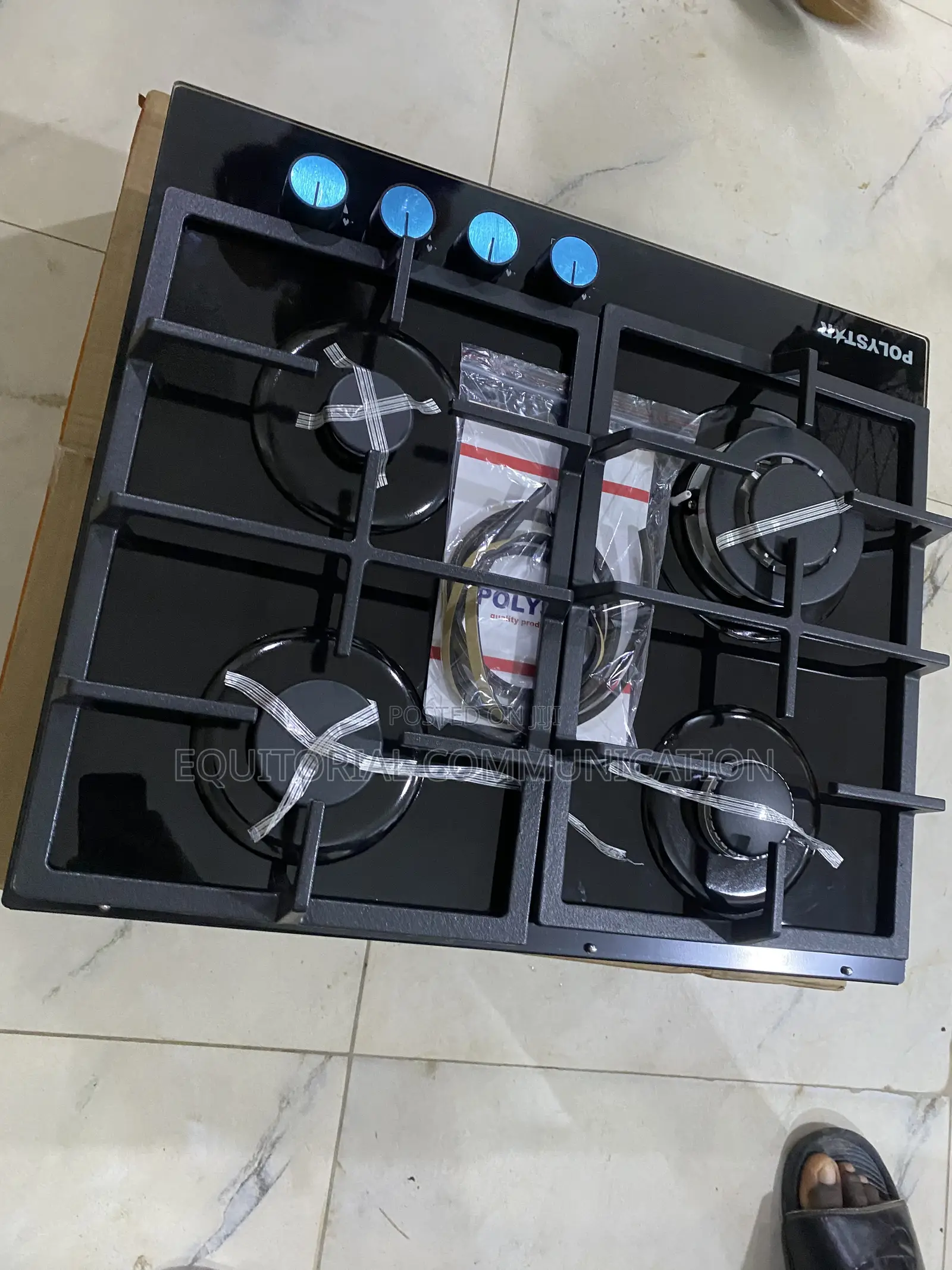 Polystar PV-JY60G4 4 Burner Built-in Hob for Everyday Kitchen Meals