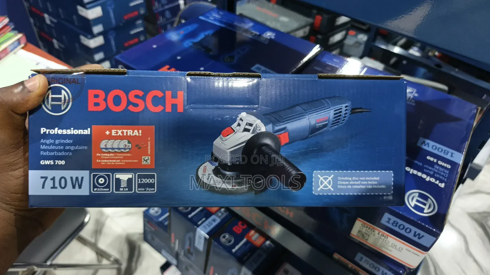 Bosch GWS 700 Professional Angle Grinder, a 710W