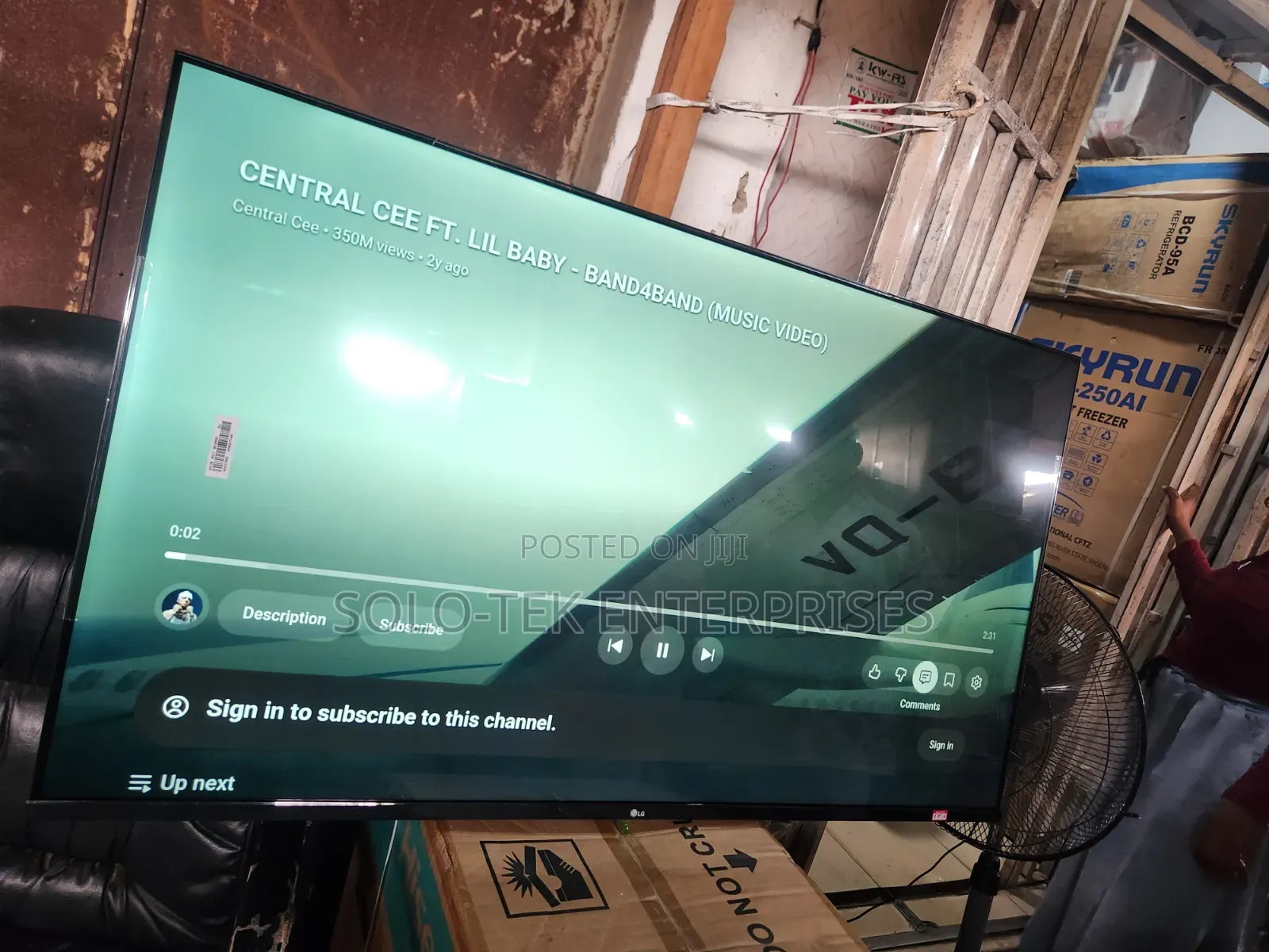 LG TV 70inches Smart Frameless