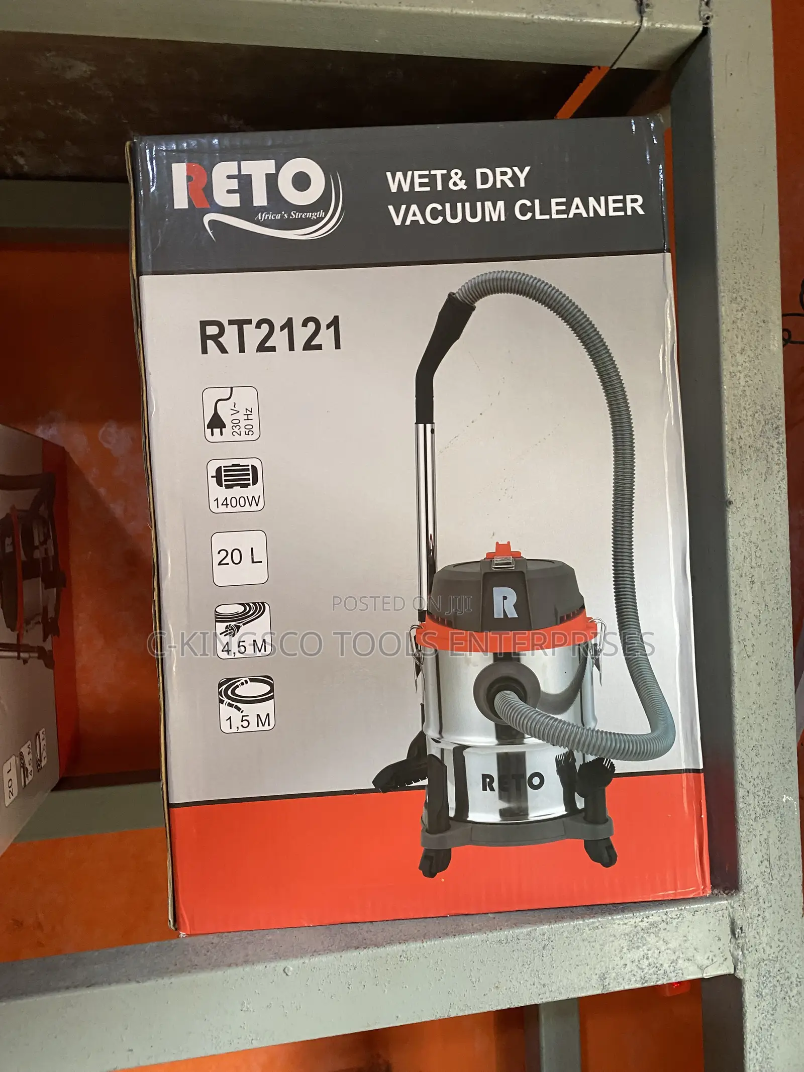 Reto RT2121 Wet Dry Vacuum Cleaner
