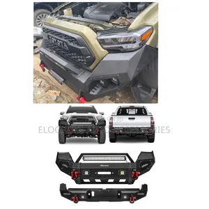 Front and Back Iron Rugged Bumper