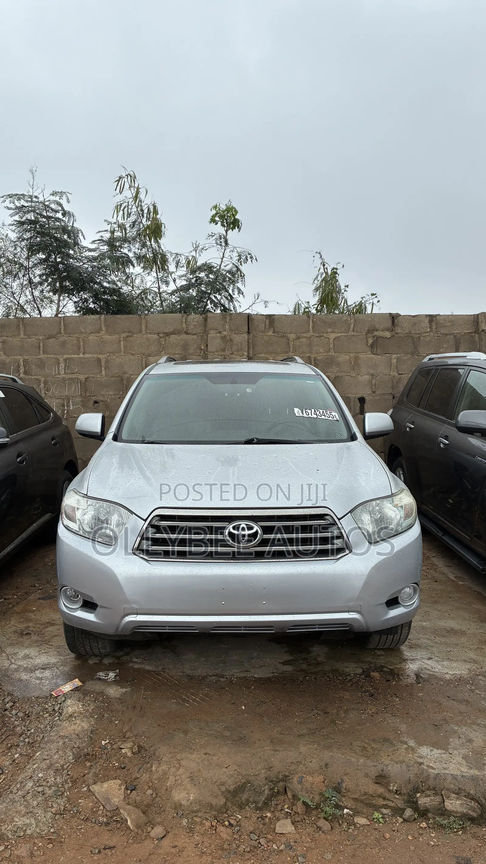 Toyota Highlander Sport 2008 Silver