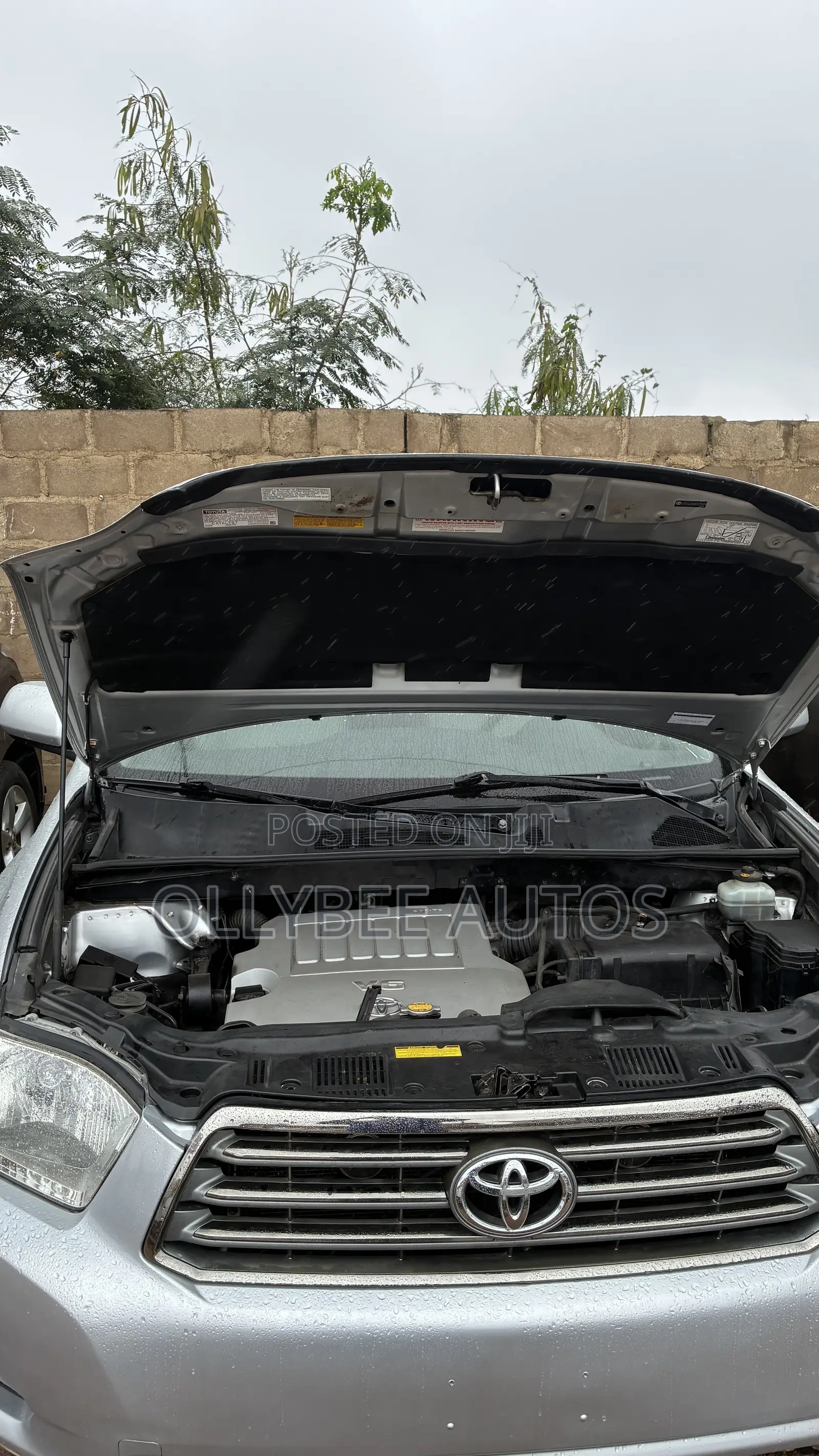 Toyota Highlander Sport 2008 Silver