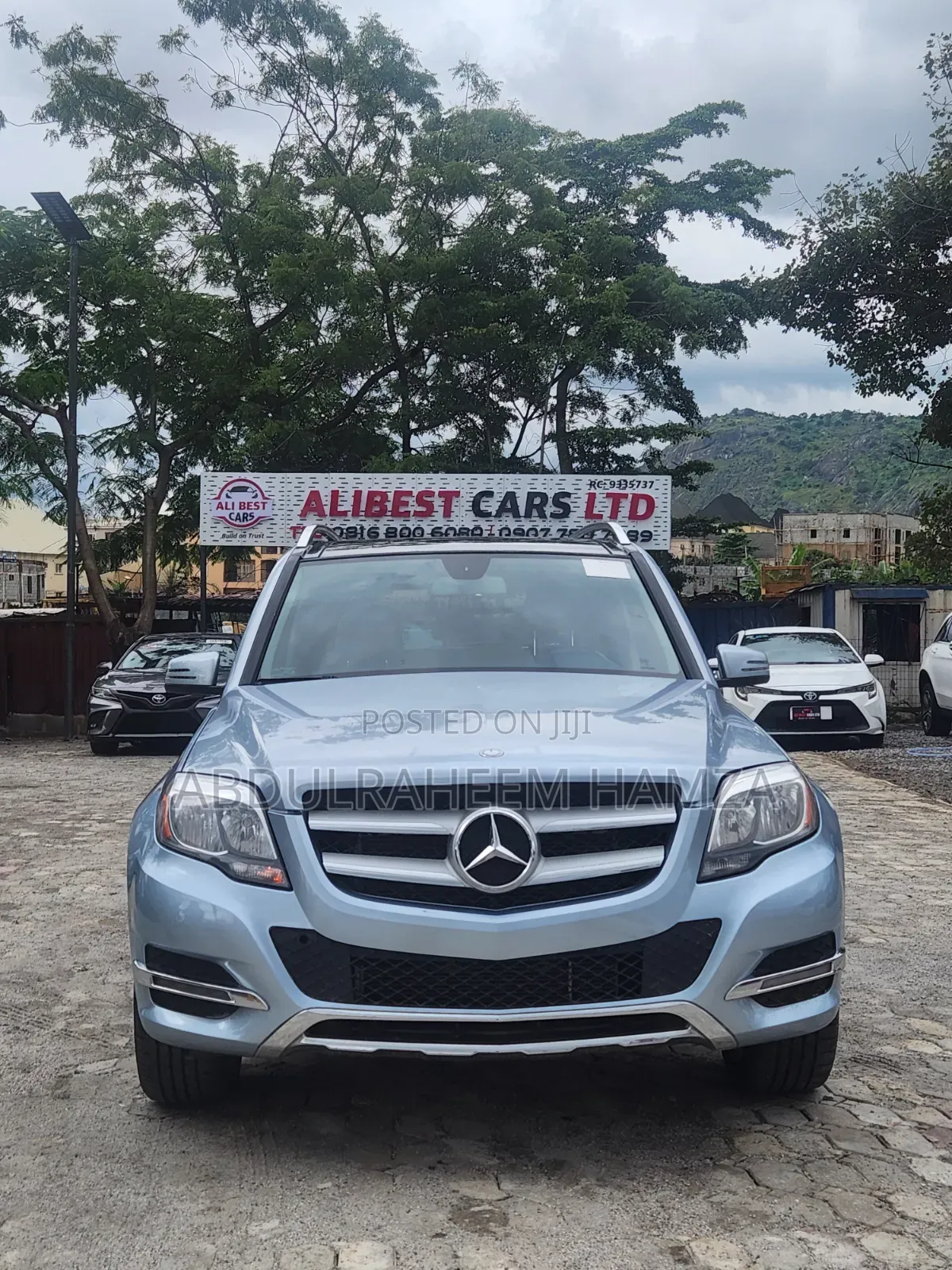 Mercedes-Benz GLK-Class 350 2014 Blue