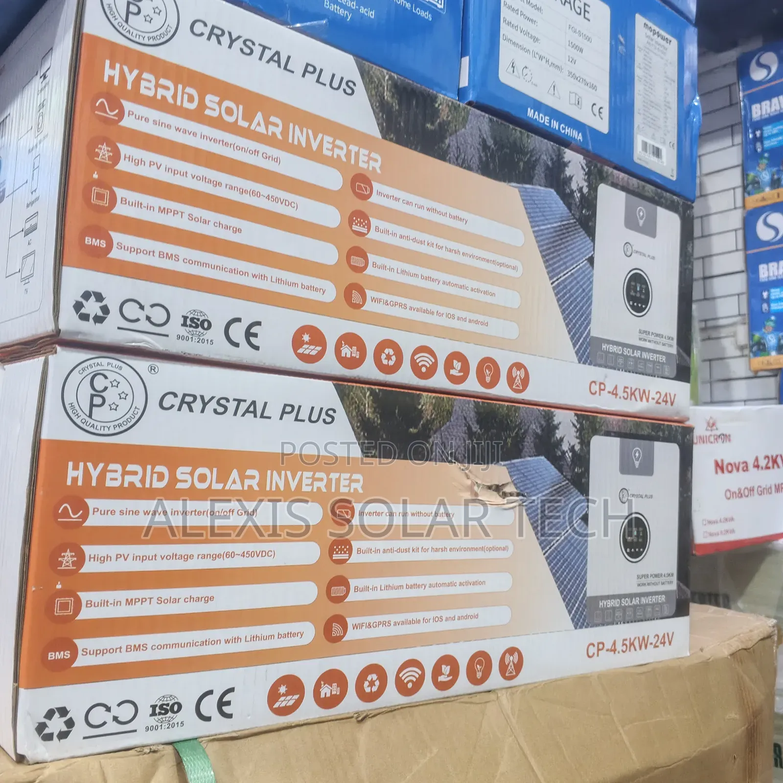 Crystal Plus 4.5kva 24v Solar Hybrid Inverter