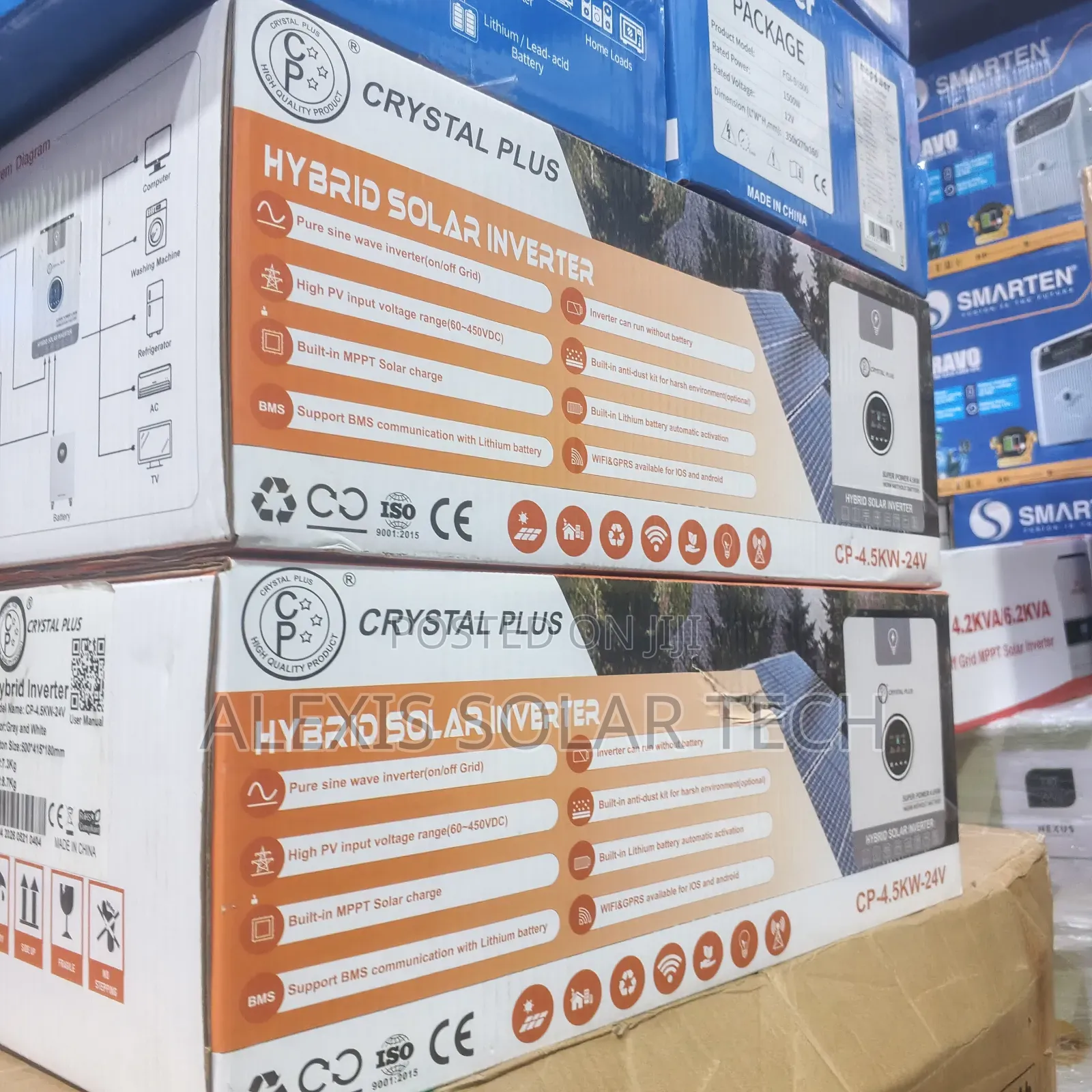 Crystal Plus 4.5kva 24v Solar Hybrid Inverter