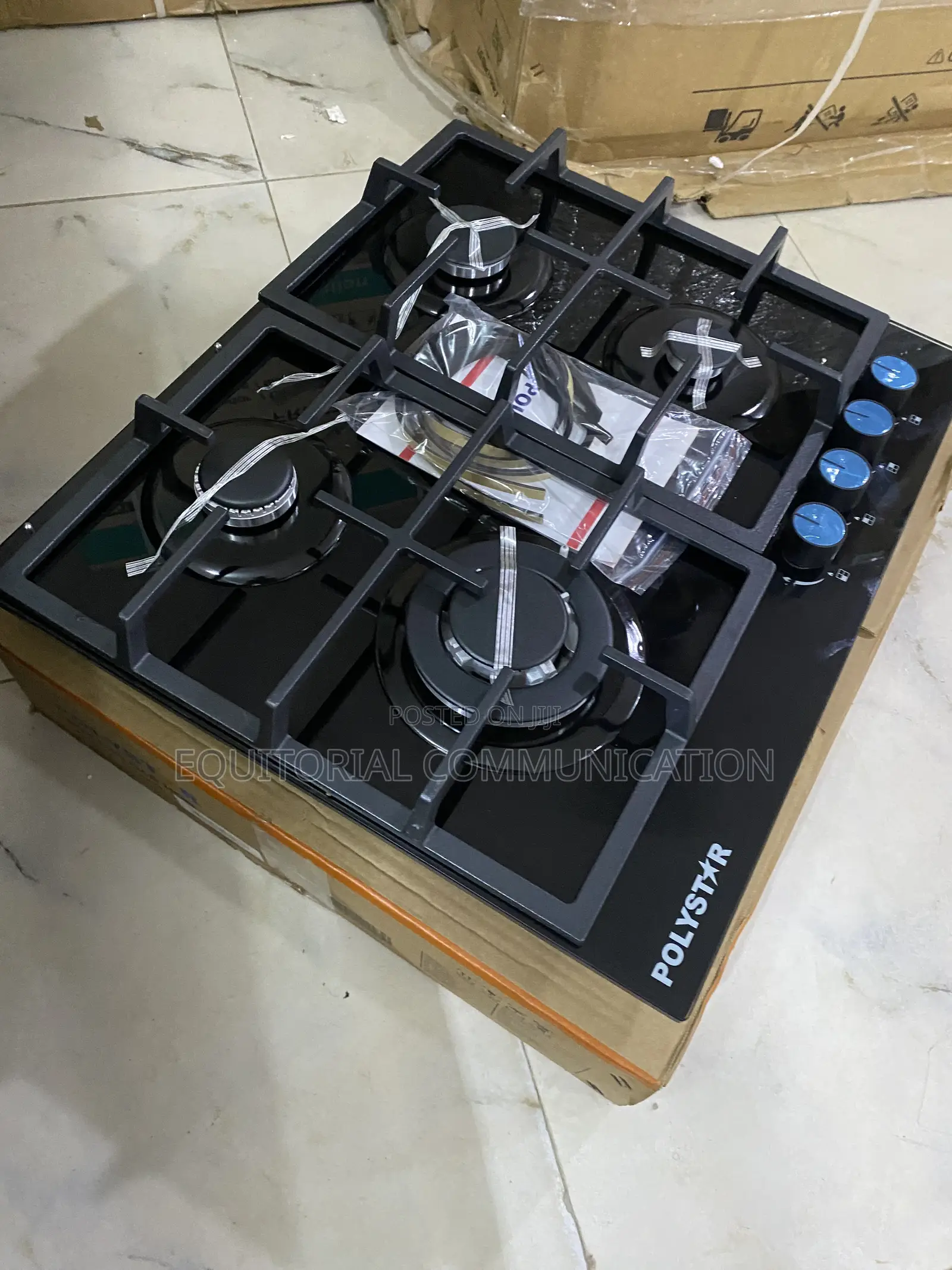 Polystar PV-JY60G4 4 Burner Gas Built-in Kitchen Hob for Everyday Use