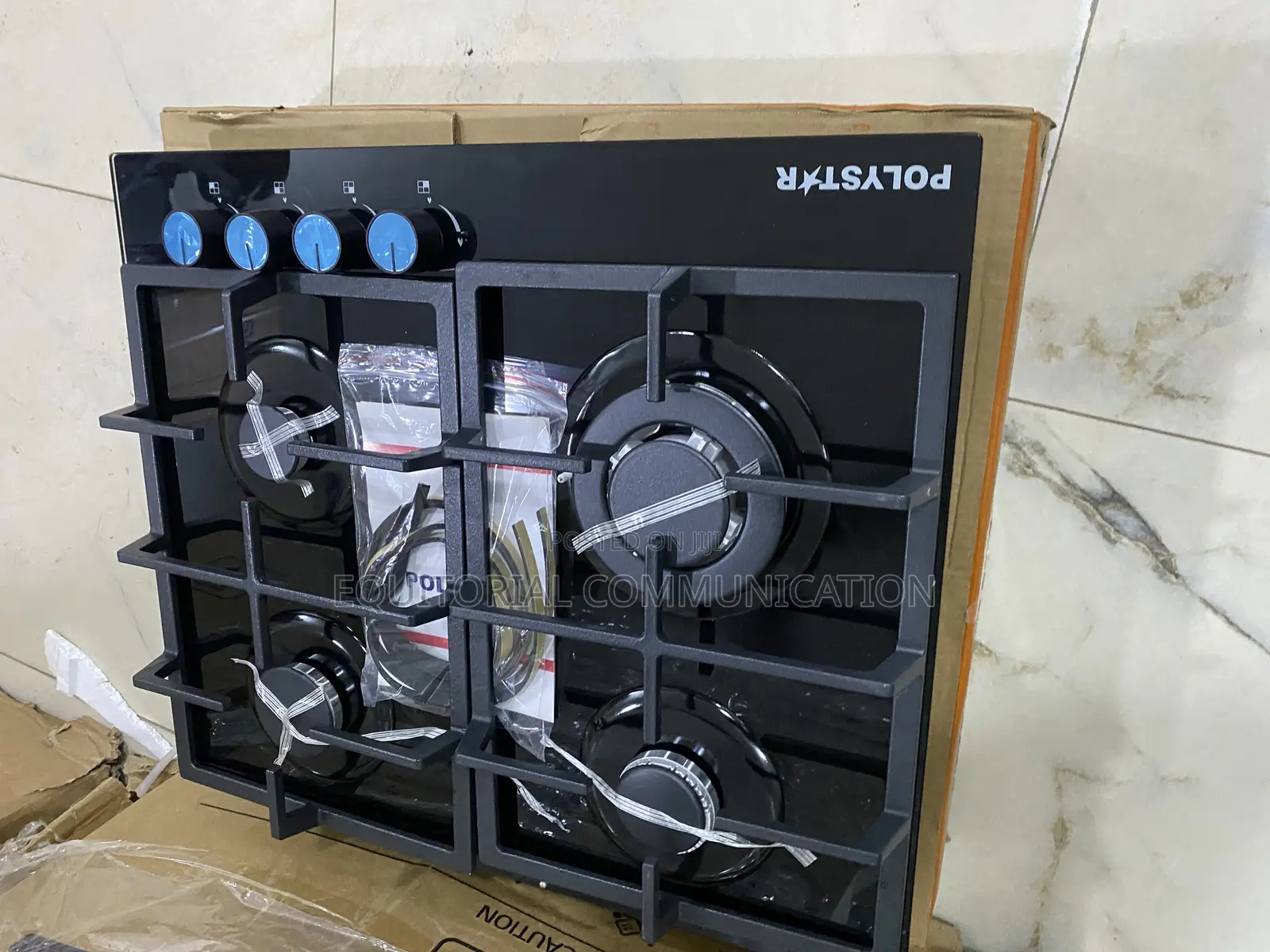 Polystar PV-JY60G4 4 Burner Gas Built-in Kitchen Hob for Everyday Use