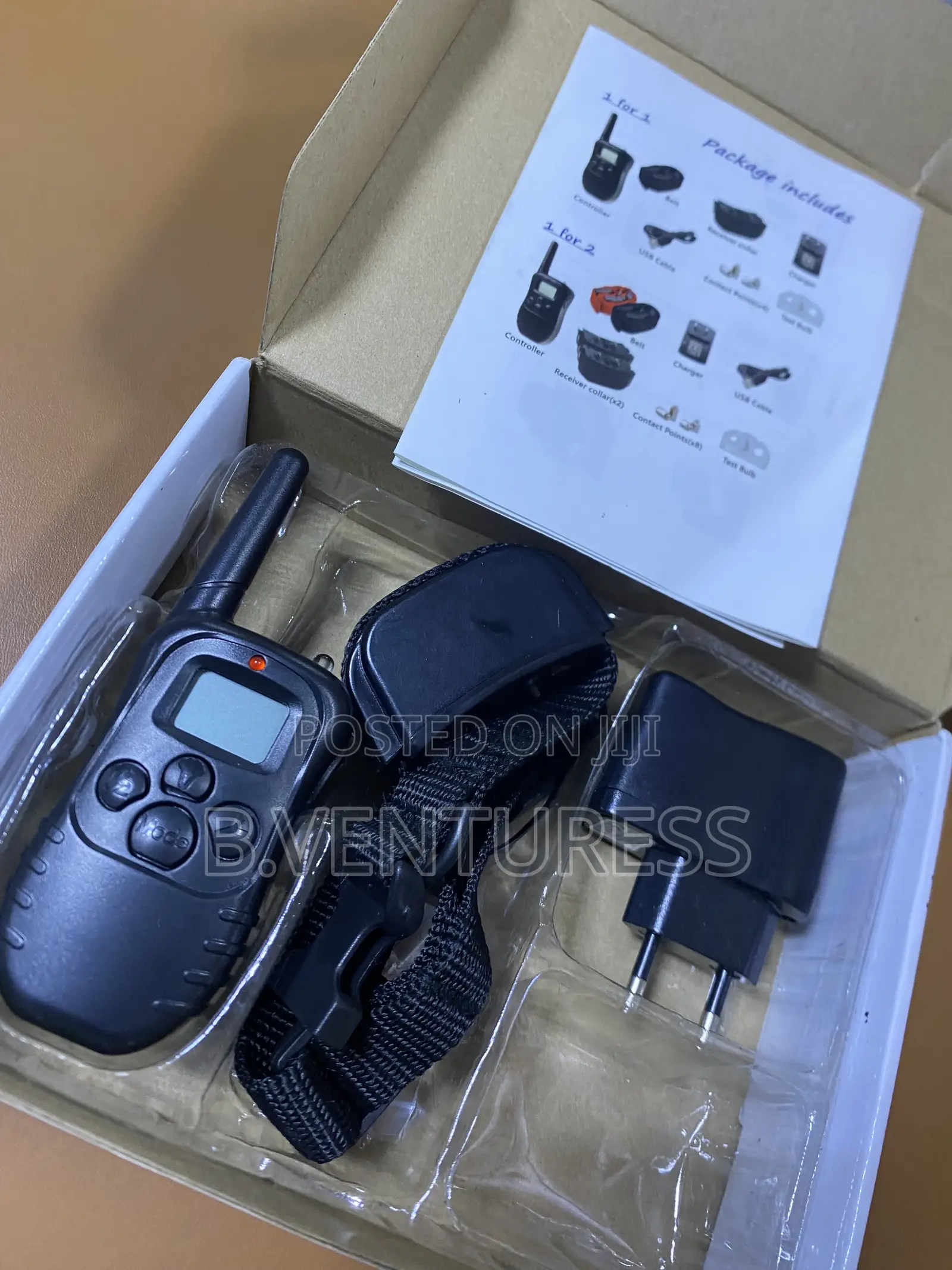 Rechargeable and Waterproof Remote Dog Training Collar