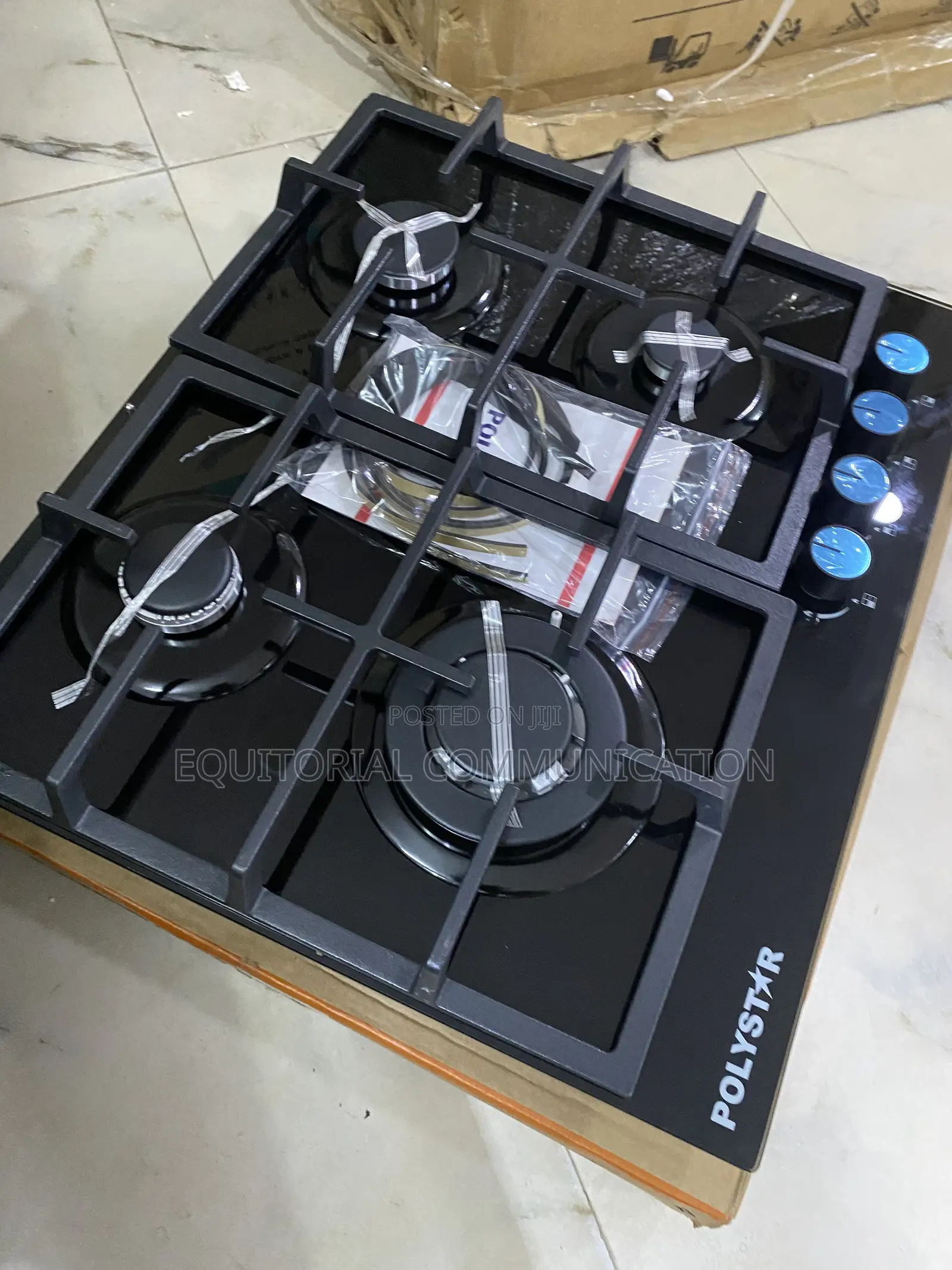Polystar PV-JY60G4 4 Gas Burner Built-in Hob for Busy Home Kitchens