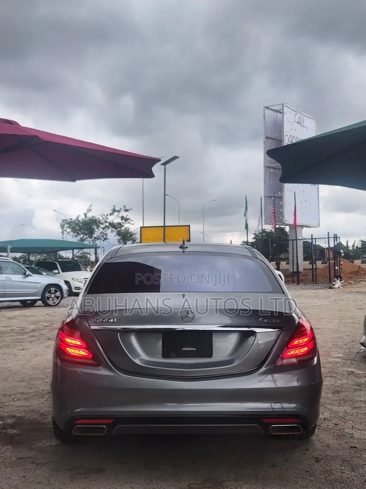 Mercedes-Benz S-Class S 550 4MATIC 2015 Gray