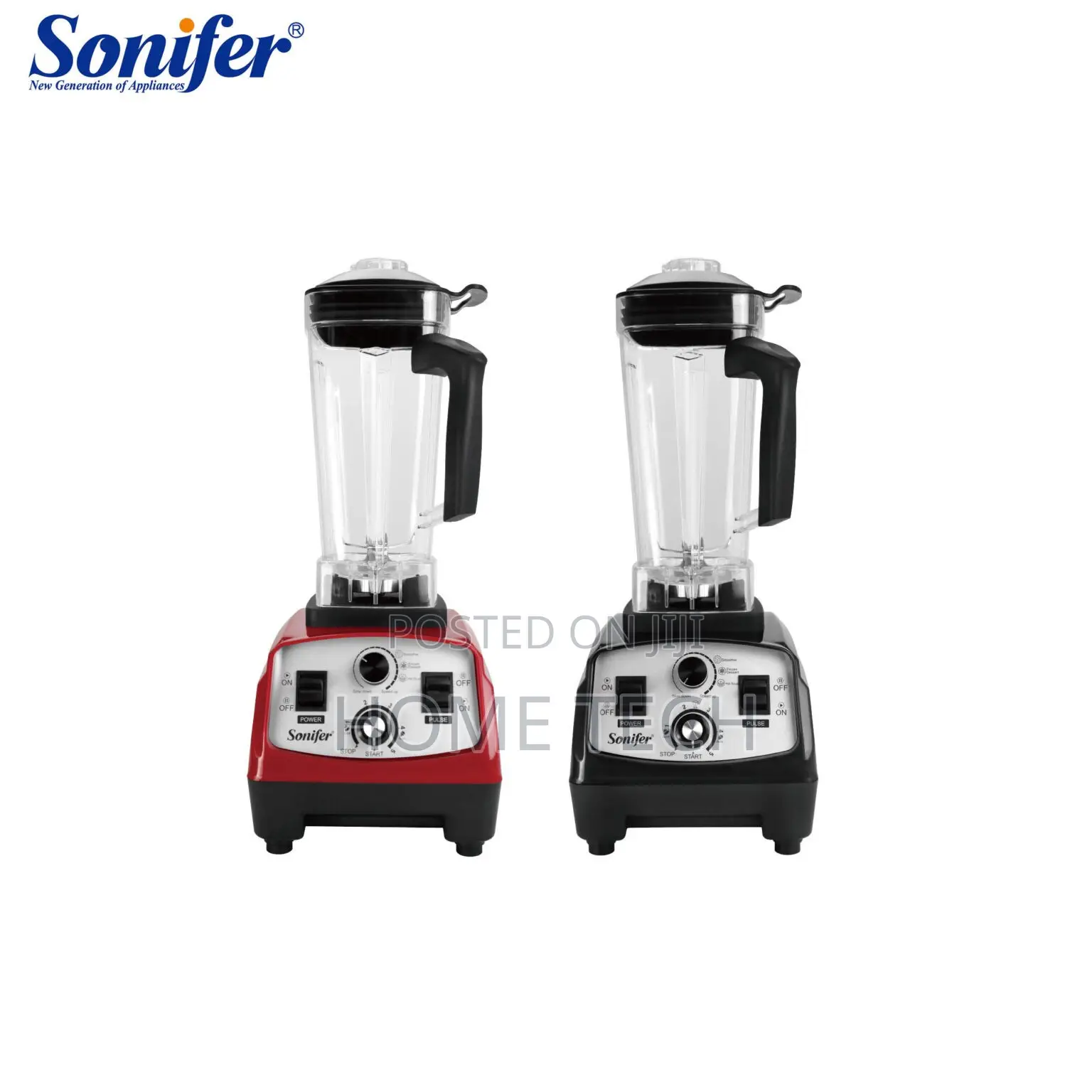 Sonifer SFW High-Speed Blender With 2L PC Cup (8-Blades)