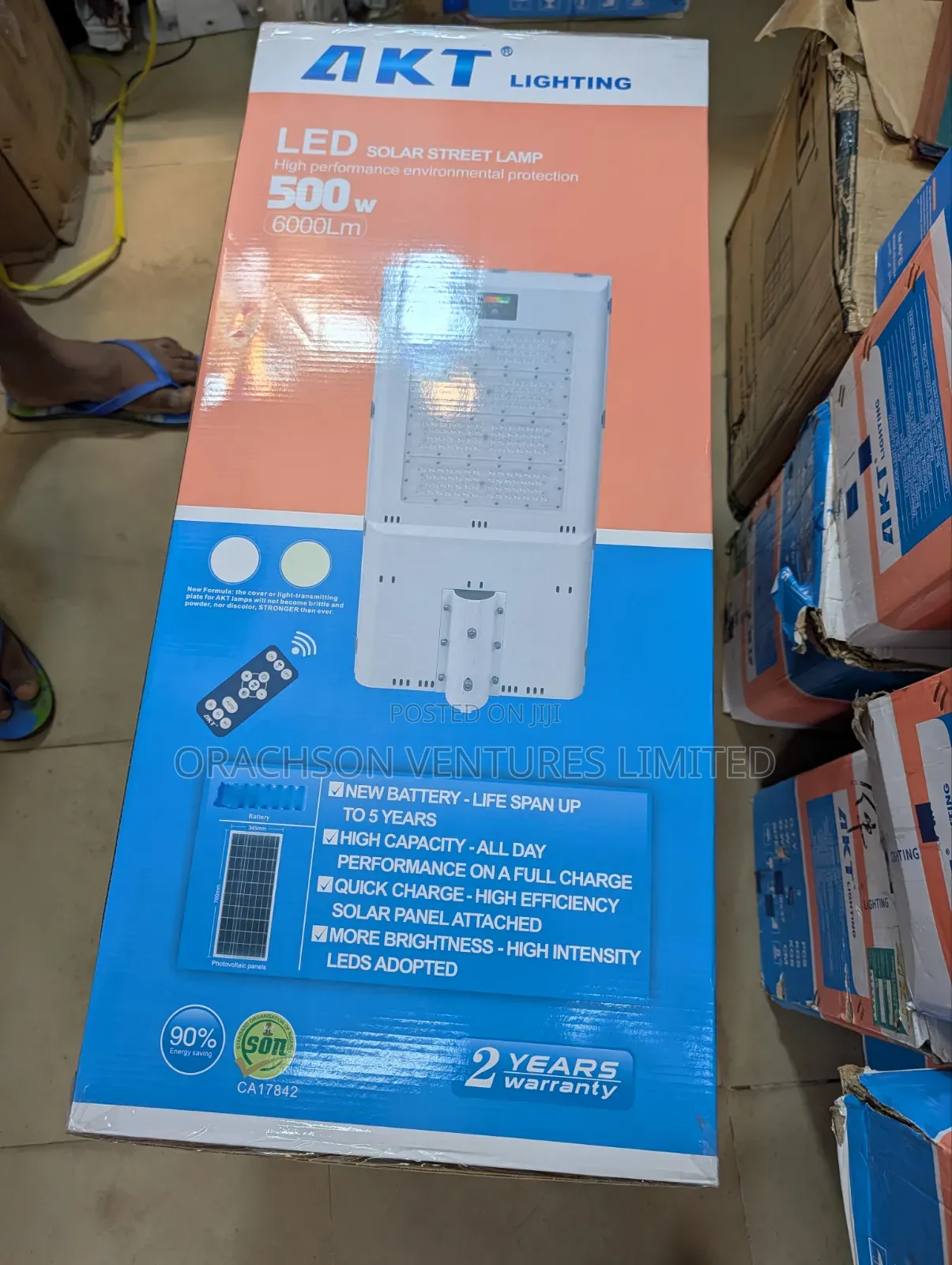 500watts Solar Street Light AKT