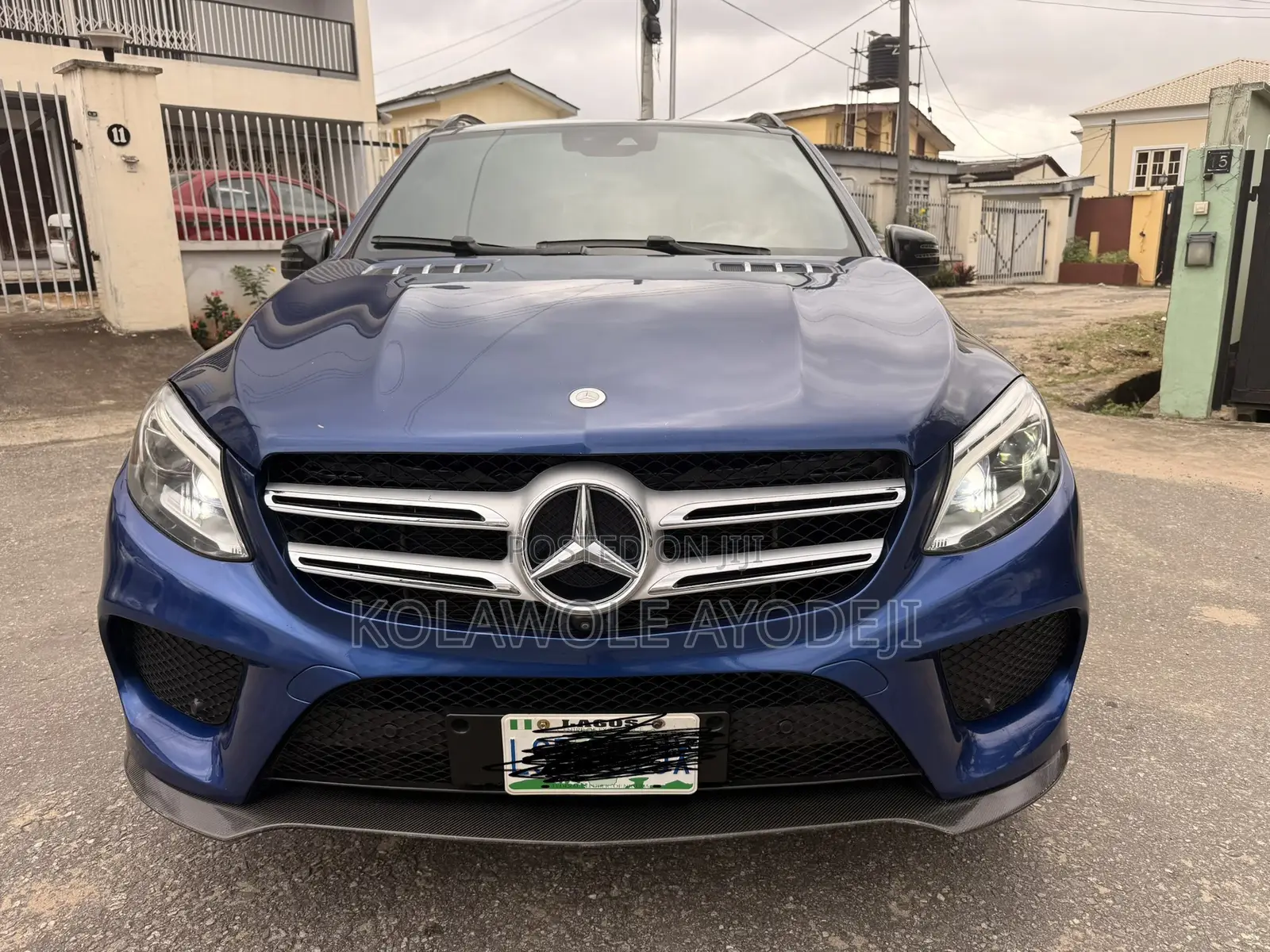 Mercedes-Benz GLE-Class GLE 400 4MATIC 2017 Blue