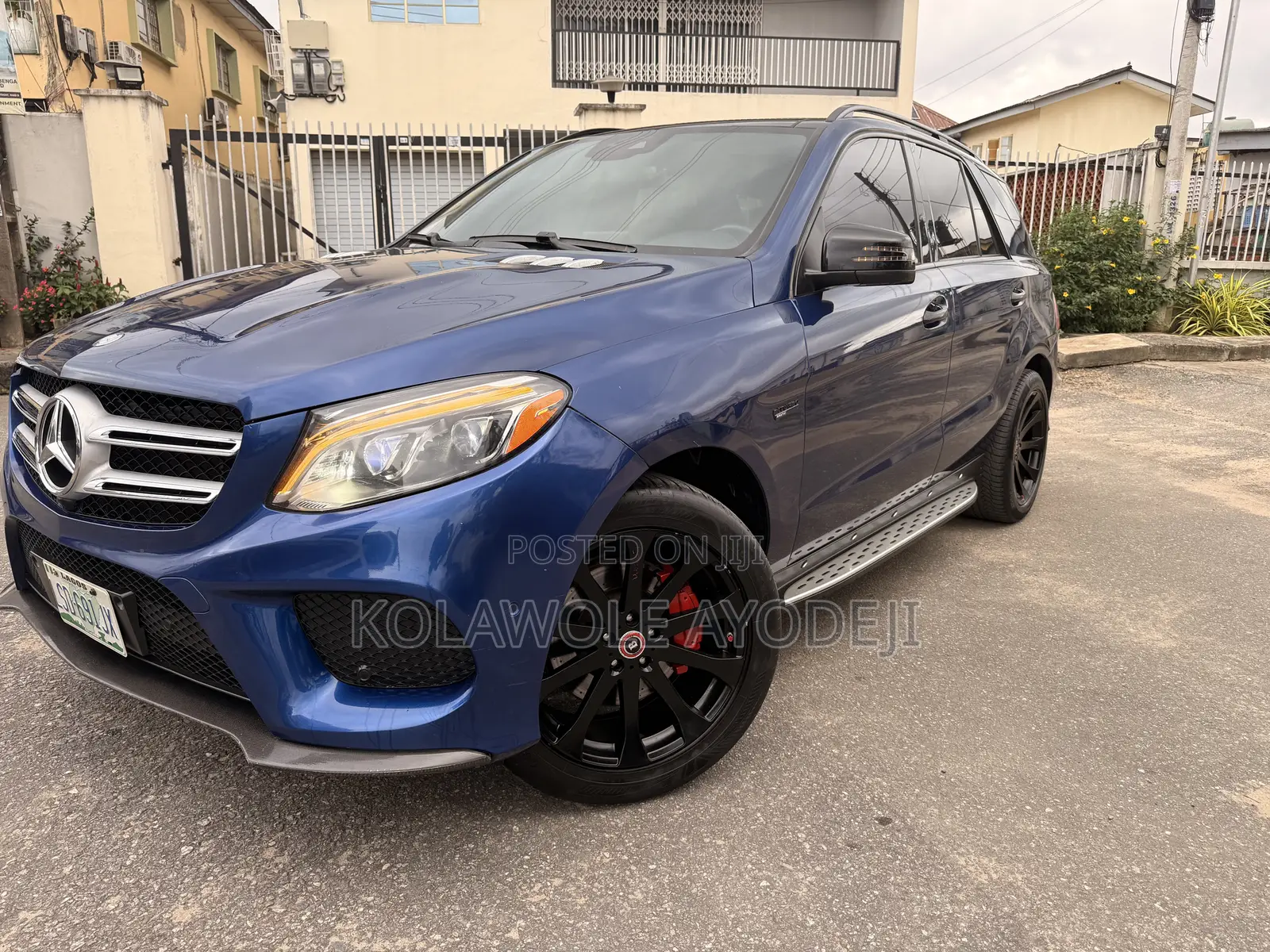 Mercedes-Benz GLE-Class GLE 400 4MATIC 2017 Blue