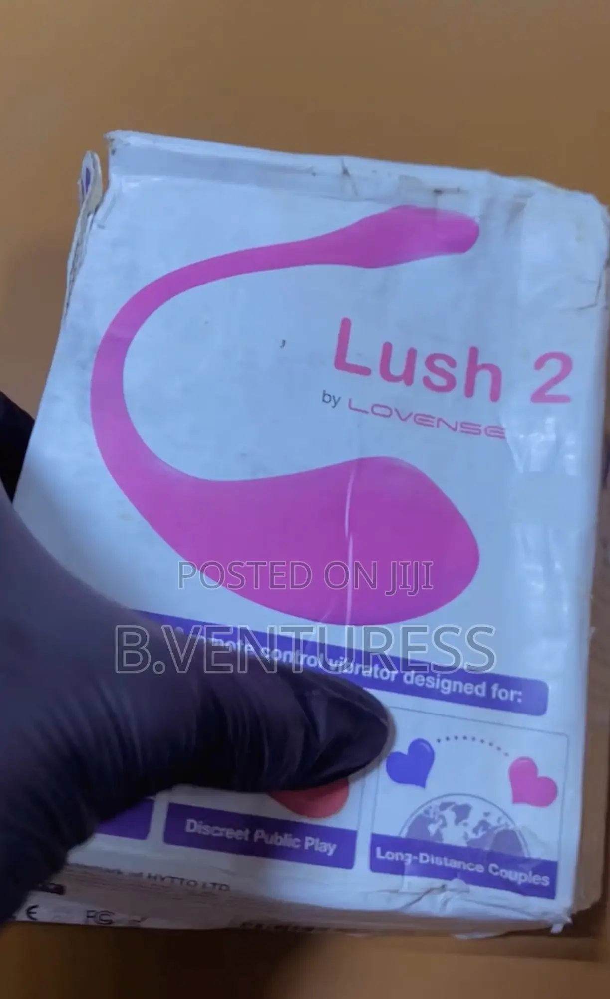Lovense Lush 2. (BRAND NEW Damaged Box)
