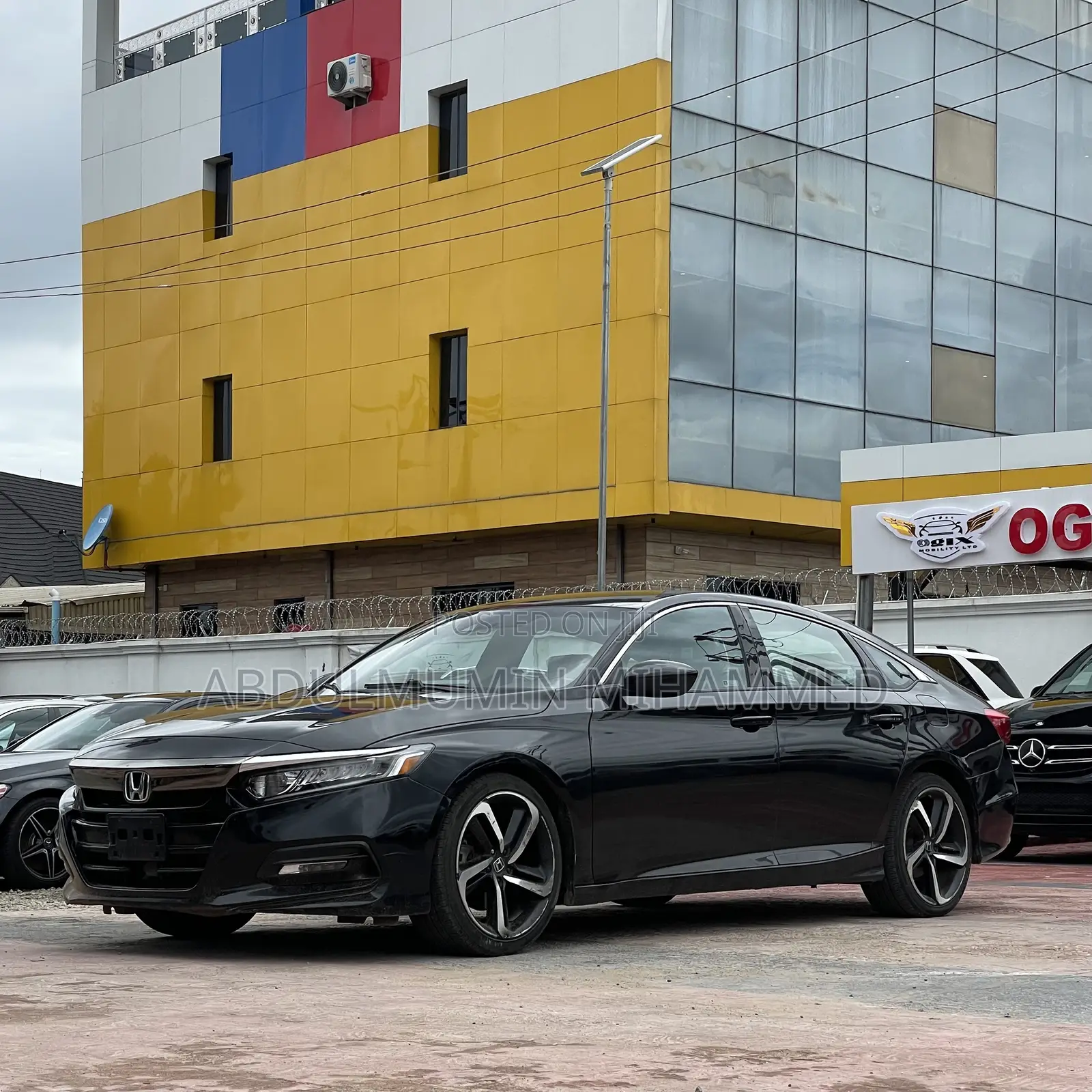 Honda Accord 2019 Black